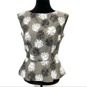 Worth New York Peplum Sleeveless Blouse